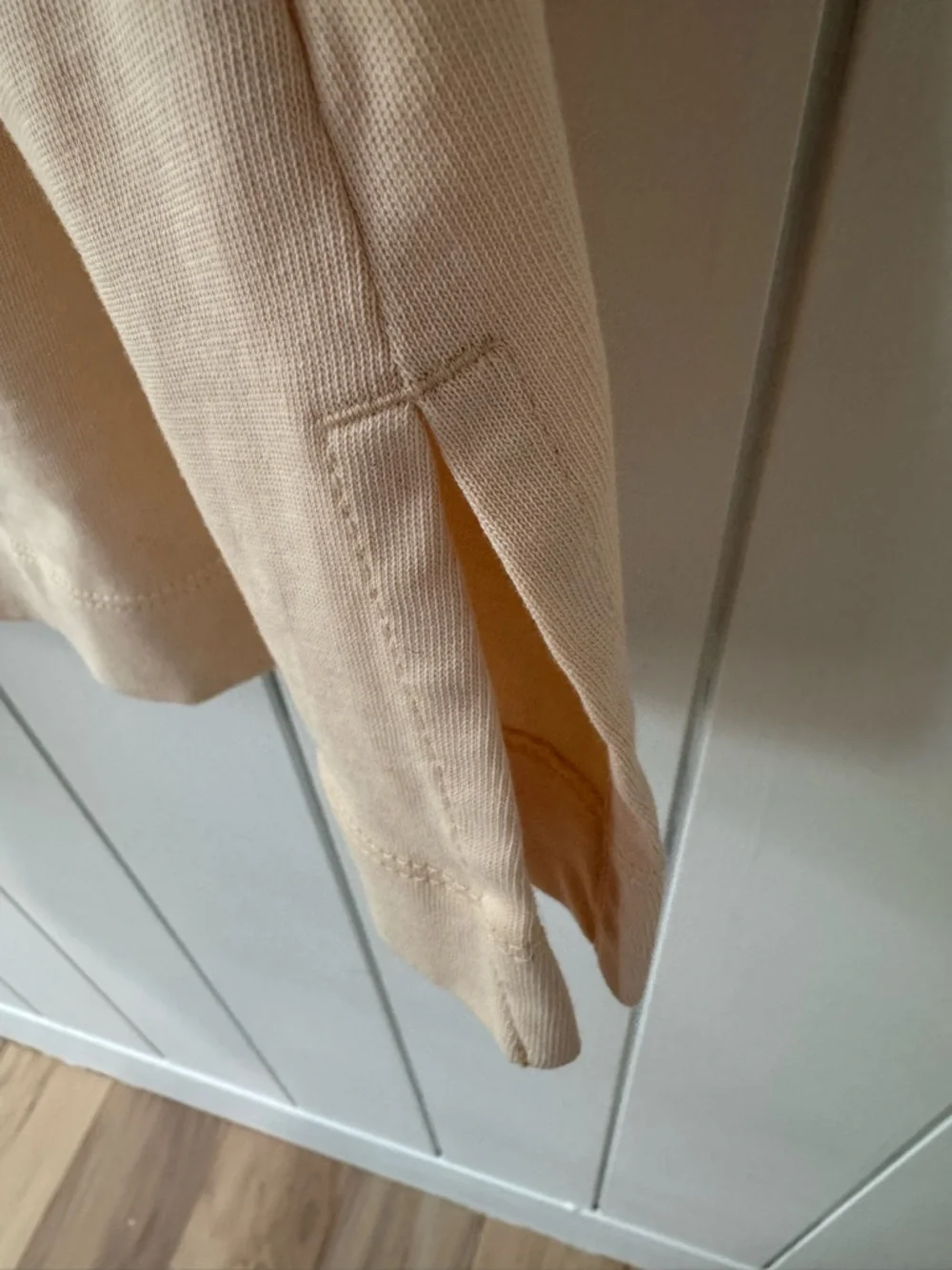 COS Light Peach Oversized Crewneck Tee - Picture 7 of 7